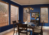 Blinds in Dining Room, Window Treatments, New York, NY